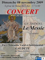 Concert messie - Ensemble vocal et instrumental Gaudette
